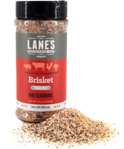Lane'S Premium Brisket Seasoning - All Natural Brisket Rub for Smoker and Grill | Championship Beef Brisket Rub. Burgers. Steaks | No MSG | No Preservatives | Keto Friendly | Made in the USA | 12.4 Oz