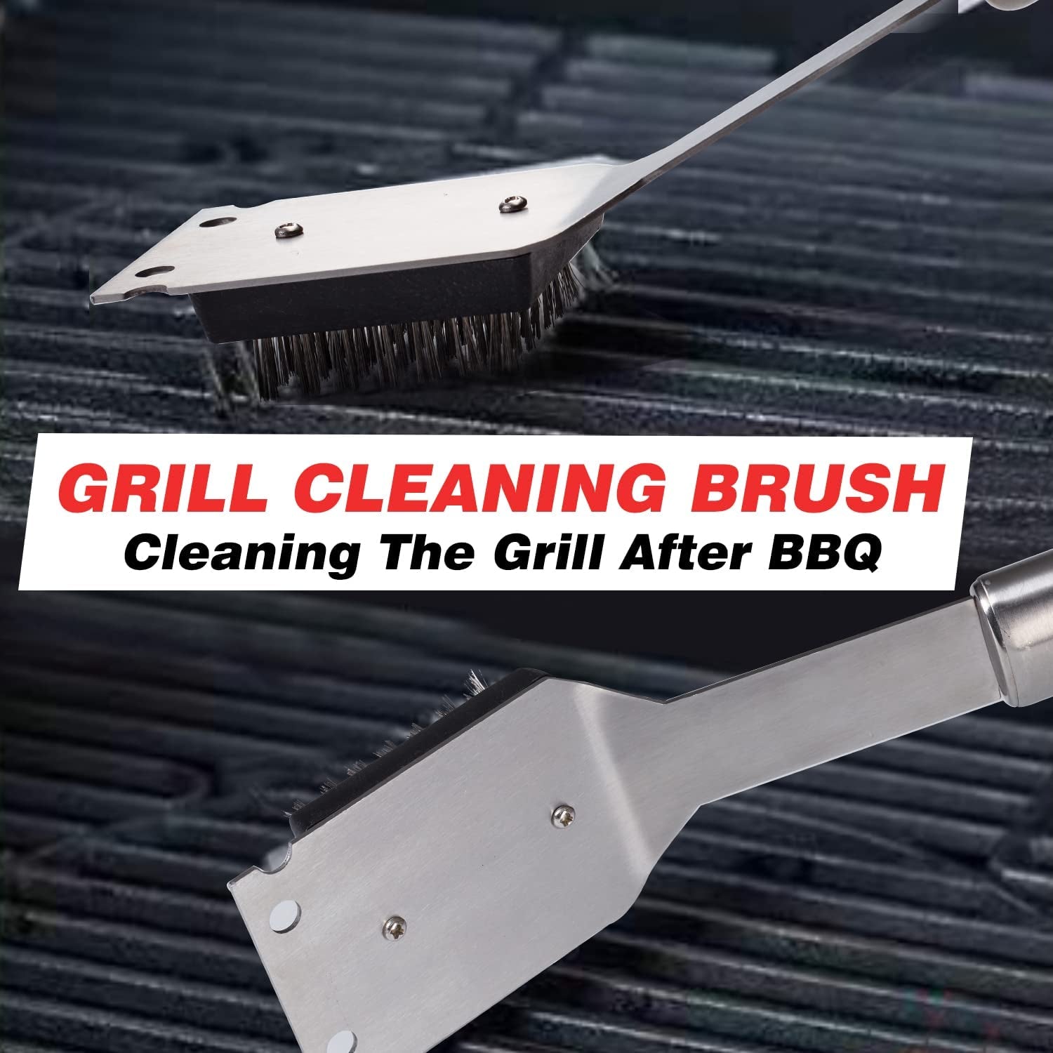 20Pcs Grill Tools Set.Stainless Steel BBQ Tools Set with Thermometer and Portable Case.Premium Grill Utensil Set-Ideal Grilling Gifts for Men&Women on Father'S Day. Christmas.Birthday - Image 6