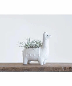 Ceramic Llama Planter