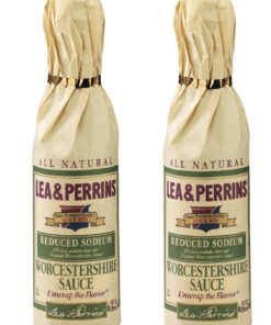 Lea & Perrins Reduced Sodium Worcestershire Sauce (Pack of 2)