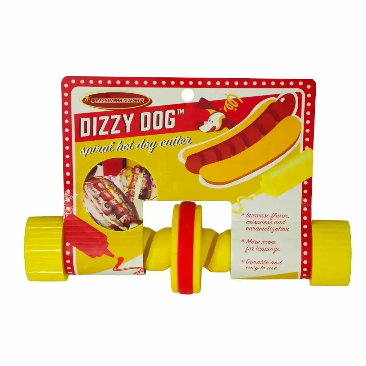 Charcoal Companion Dizzy Dog Spiral Hot Dog Cutter - Image 4