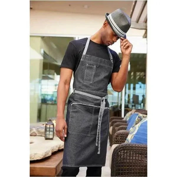 Chef Works Bronx Bib Apron - Image 2