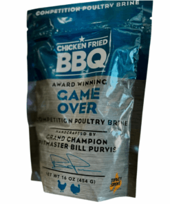 Chicken Fried BBQ Game Over Poultry Brine 16 oz