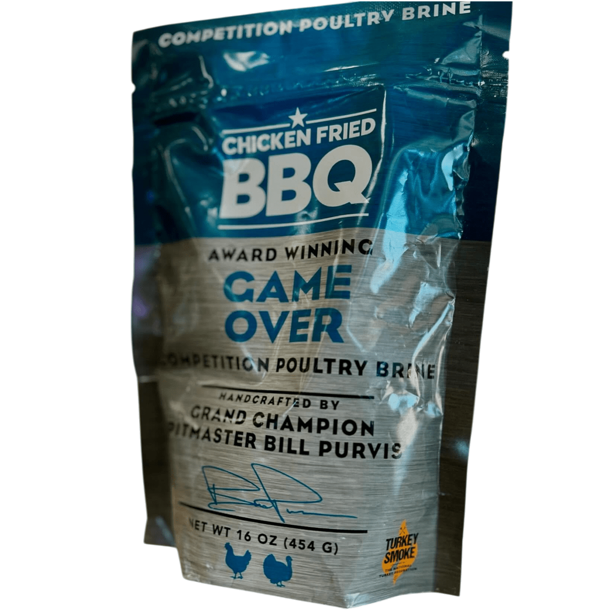 Chicken Fried BBQ Game Over Poultry Brine 16 oz