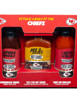 Kansas City Chiefs 3-Pack Sauce Gift Set