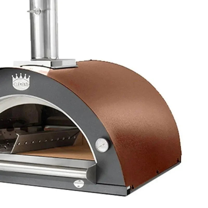 Clementi Pulcinella 100x80 Copper Pizza Oven on Stand - Image 15