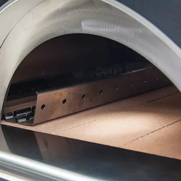 Clementi Pulcinella 100x80 Copper Pizza Oven on Stand - Image 8