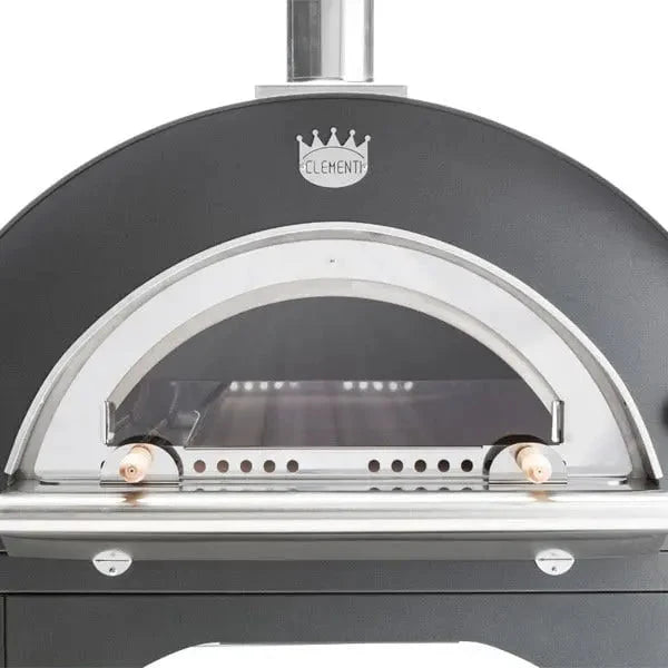Clementi Pulcinella 100x80 Copper Pizza Oven on Stand - Image 12