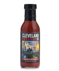 Cleveland Ketchup Co. Bacon and Bourbon Ketchup. 14oz