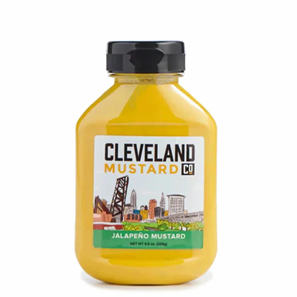 Cleveland Ketchup Co. Jalapeno Mustard. 9.5oz