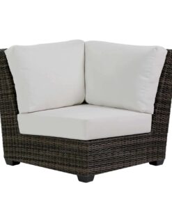 Coral Gables Corner Sectional Piece with Switch Flax Cushions