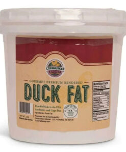Cornhusker Kitchen Premium Rendered Duck Fat Tub. 1.5lb