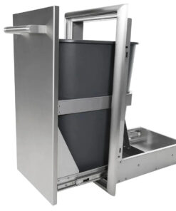 Coyote 15 Single Pull Out Trash and Recycle