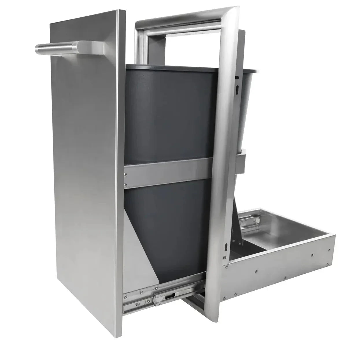 Coyote 15 Single Pull Out Trash and Recycle