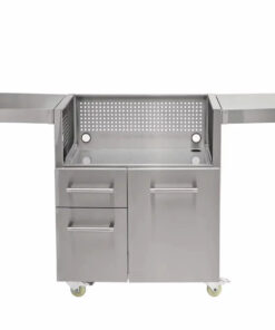 Coyote 30 Flat Top Grill Cart for C3FTG30 Flat top Grills