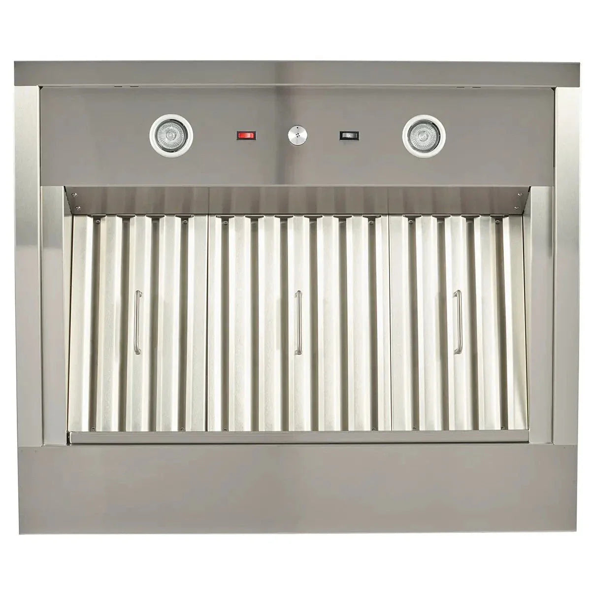 Coyote 36 W x 30 D Chimney Hood with LED Lights- MUST PURCHASE BLOWER SEPARATELY