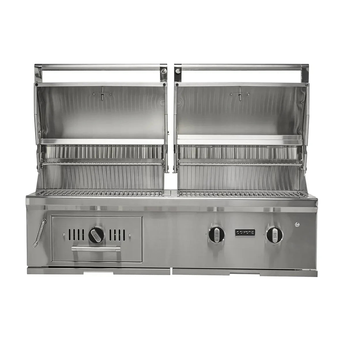 Coyote 50 Hybrid Built-In Gas and Charcoal Grill - Image 2