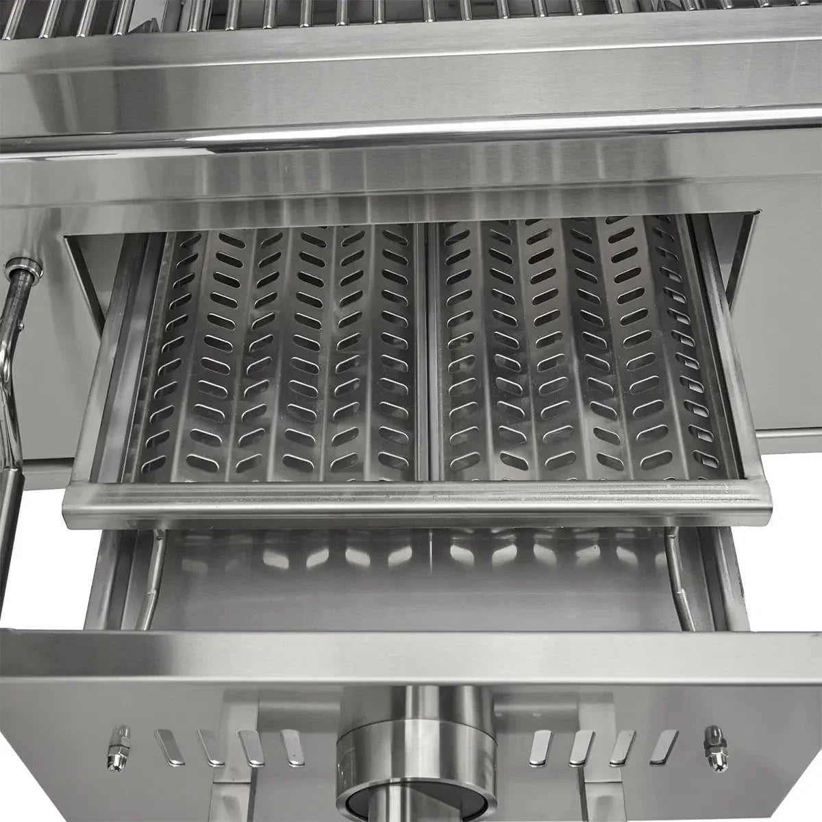 Coyote 50 Hybrid Built-In Gas and Charcoal Grill - Image 10