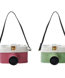 Creative Co-op Resin Camera Ornament. 2-1/4W x 1-1/2H