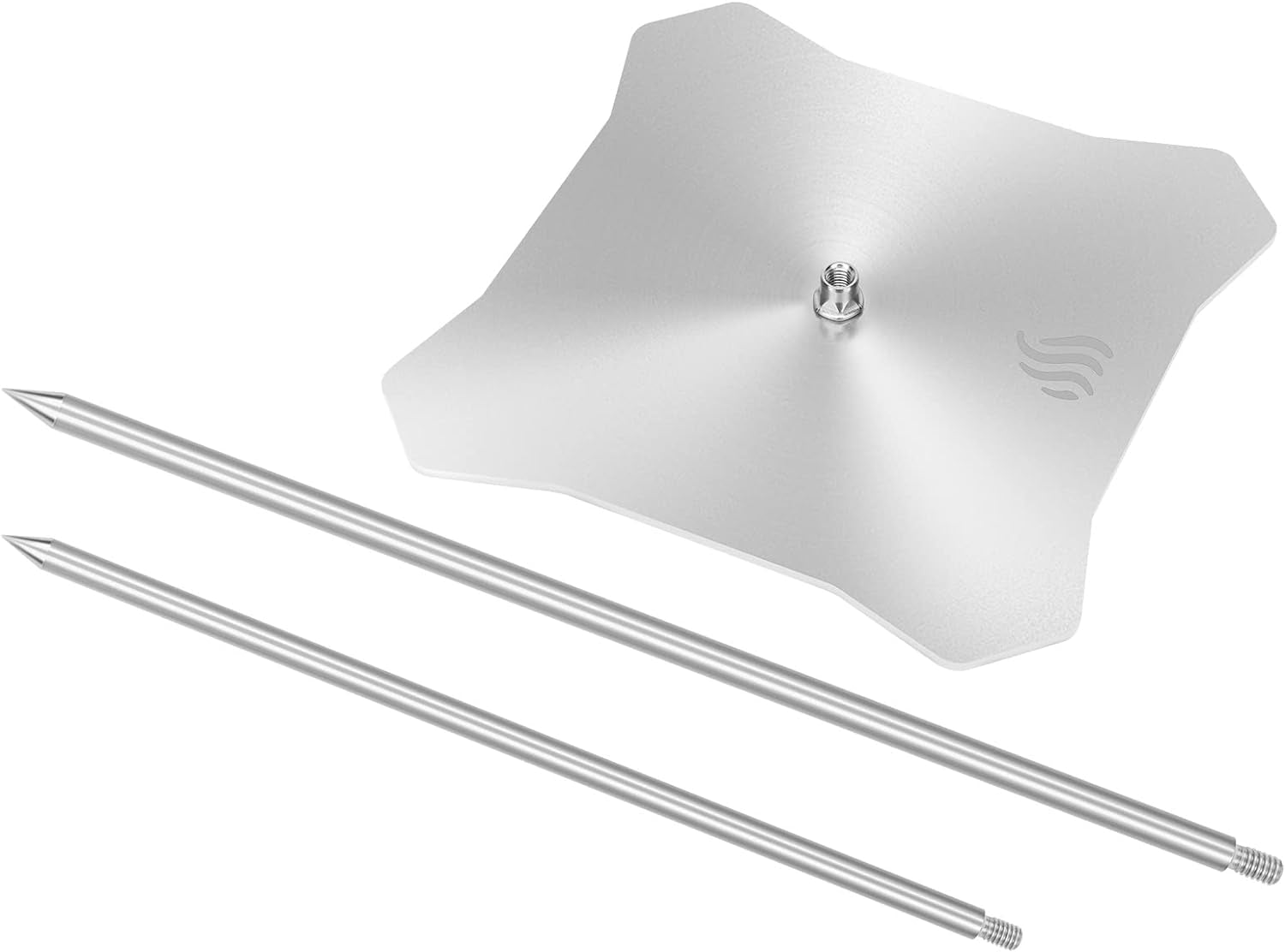 Onlyfire Brazilian BBQ Skewer. Stainless Steel Vertical Meat Spit Stand for Barbecue Grill. Great for Tacos Al Pastor. Shawarma. Brazilian Churrasco - Image 4