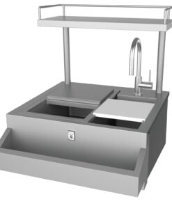 Hestan: 30 Refreshment Center with 30 High Shelf