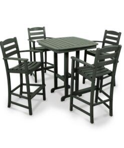 Polywood: La Casa Café 5-Piece Bar Set