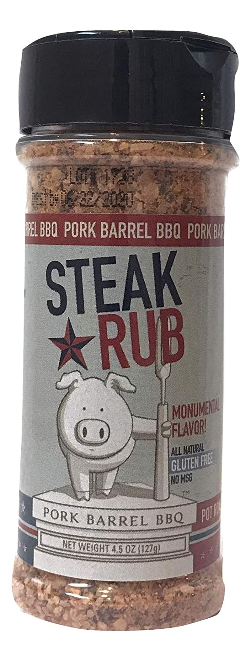 BBQ Dad Gifts for Men - Pork Barrel BBQ Spices and Seasonings Sets - BBQ Gift Set - Grill Holiday Spice Basket: Pork Rub. Steak Seasoning and BBQ Rub. and Chicken Seasoning and BBQ Rub (Spices and Seasonings Sets) - Image 3