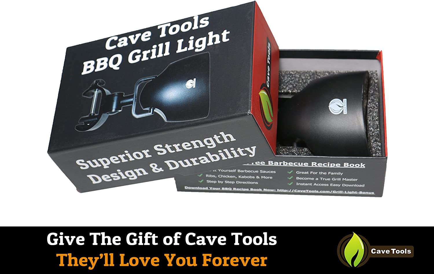 Barbecue Grill Light for Outdoor Grill - Fits round & Square Bars on Any BBQ Pit - 10 LED for Grilling at Night - BBQ Grill and Smoker Accessories - Image 3