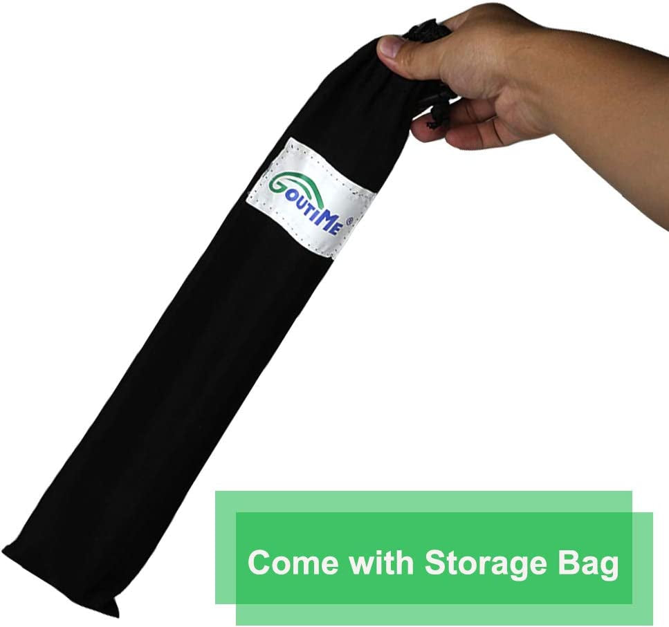 Goutime Stainless Steel Shish Kabob Skewer Rack with Storage Bag. Universal Barbecue BBQ Skewers Holder for Grill - Image 8