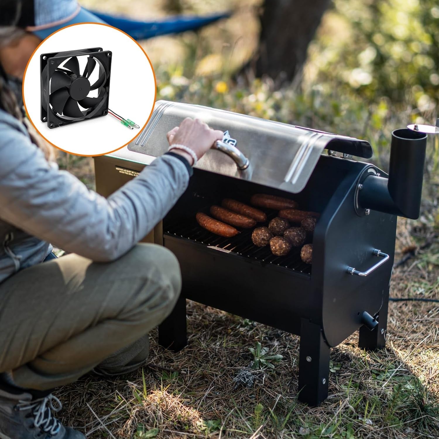 Stanbroil Fan Replacement Kit for Green Mountain Davy Crockett and Trek Wood Pellet Grill - Image 7