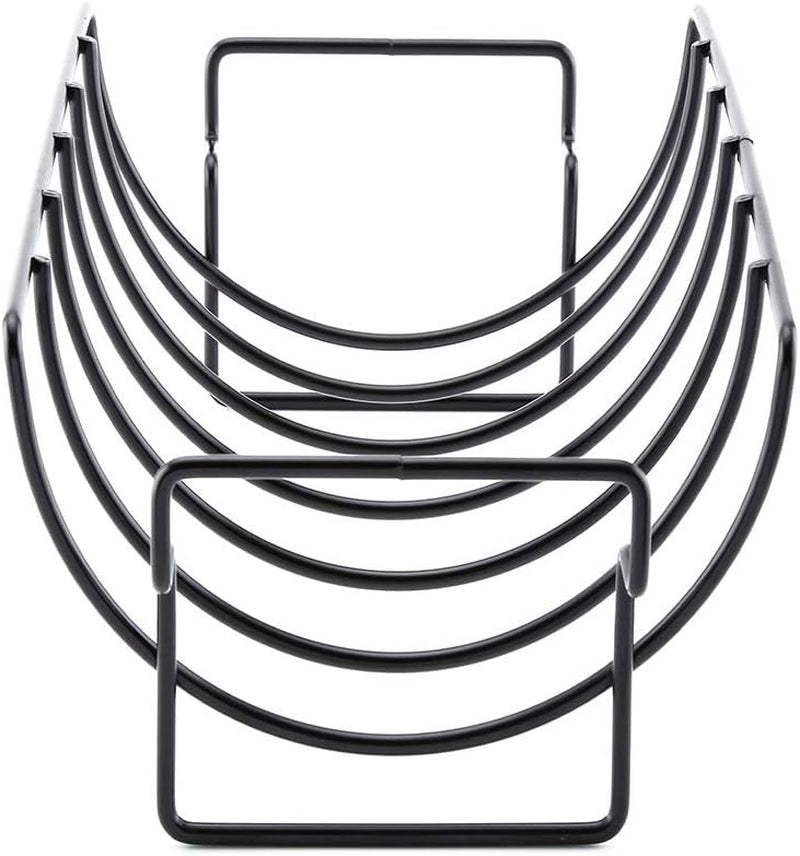 KUNANG BBQ Rib Racks for Smoking.Turkey Roasting Rack Roast Rack Dual Purpose Fit for Smoker.Oven and Grill - Image 7