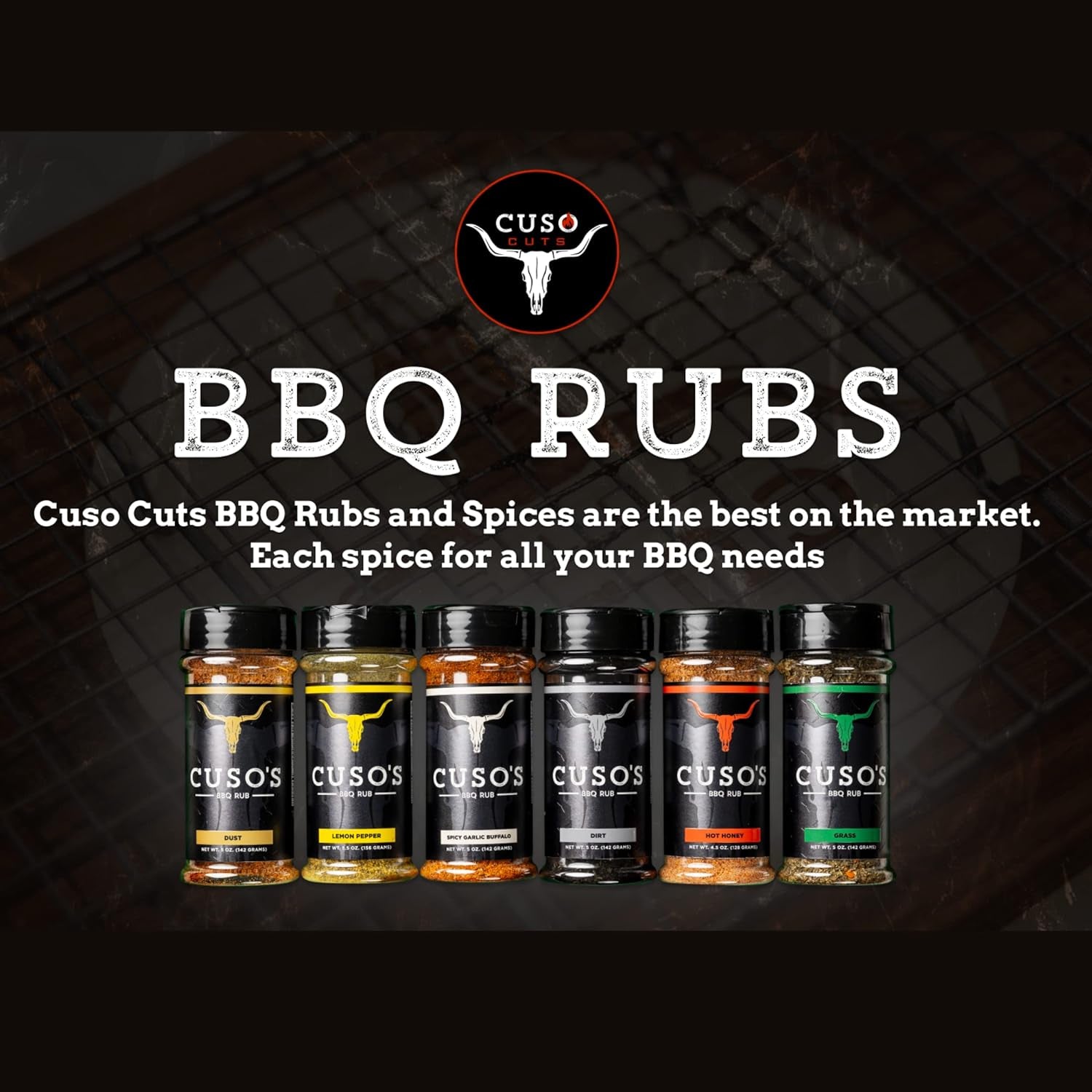 Cuso'S Dirt® Seasoning Great Tasting BBQ Seasoning Rub - Contains Activated Charcoal & Natural Ingredients - 1 Count - Image 6