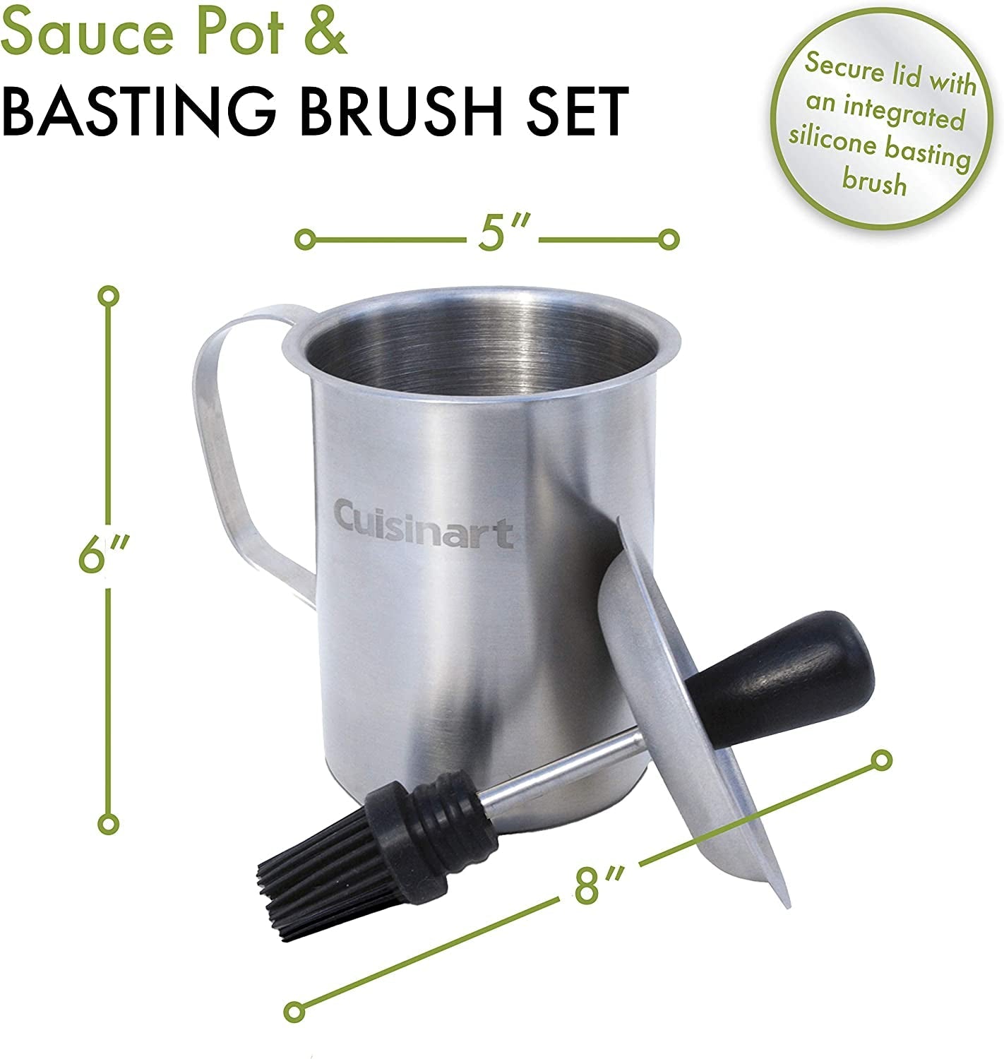 Cuisinart CBP-116 Sauce Pot and Basting Brush Set - Image 4