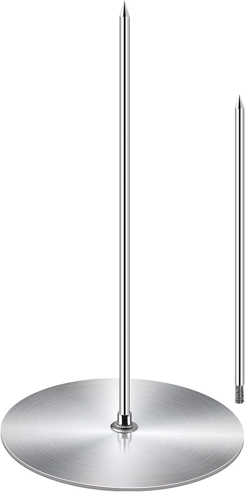 ZAUGONTW Vertical Skewer Grill - Stainless Removable Vertical Brazilian Barbecue Grilling Rack Meat Spit - Perfect for Steak. Whole Chickens. Whole Fish. Large Meat - Image 7