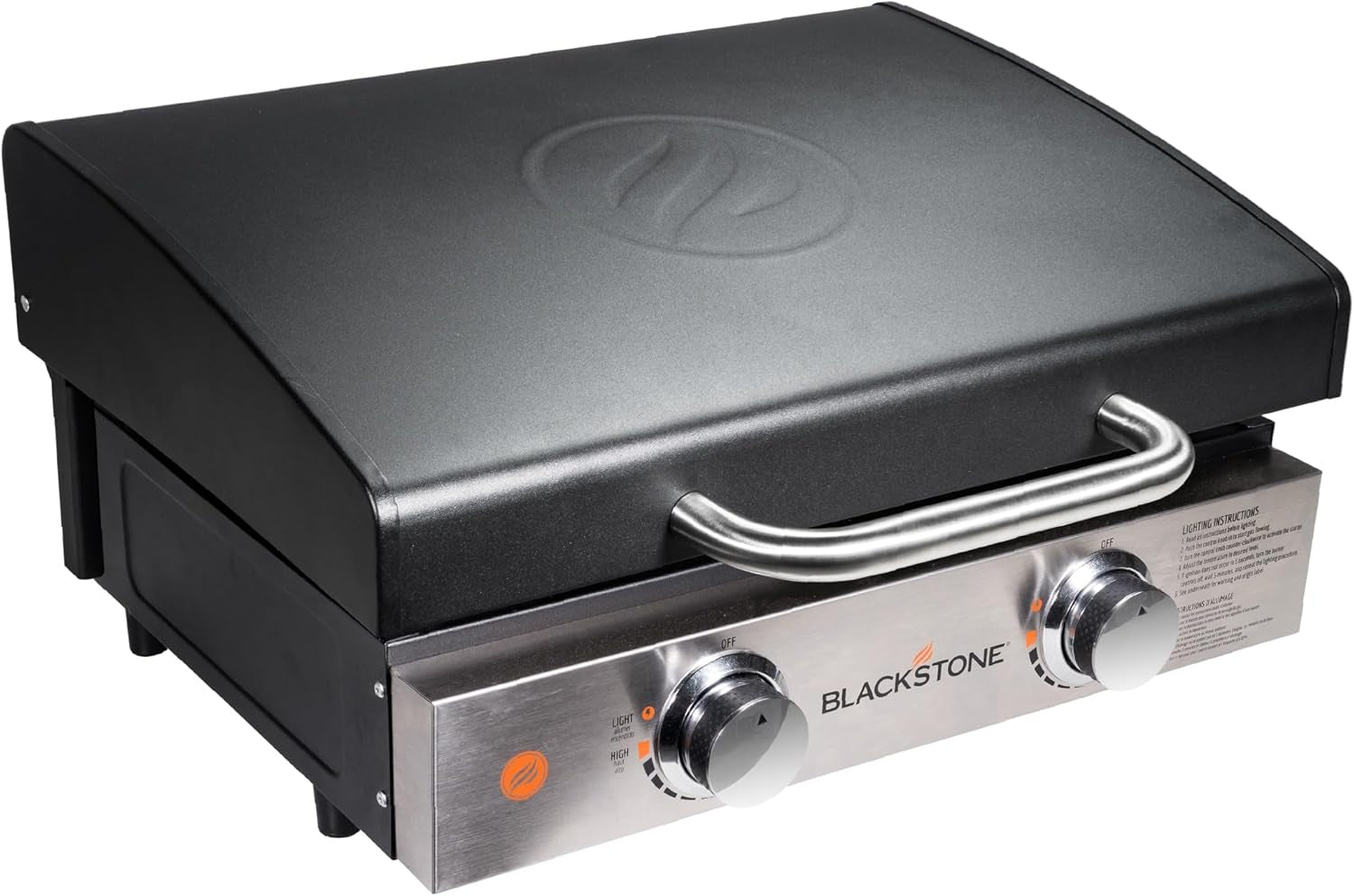 Blackstone 5011 22 Tabletop Griddle Hood. Powder Coated Steel. Black. Fits Non-Omnivore Griddles. - Image 7