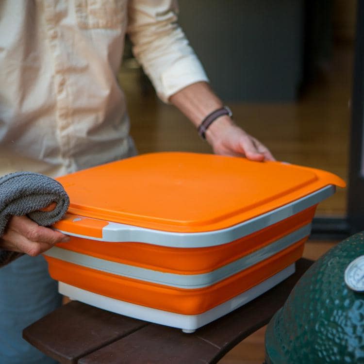 Drip EZ: Collapsible BBQ Prep Tub W/ Lid - Image 12
