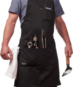 - Professional Grade Chef Apron for Kitchen. BBQ & Grill