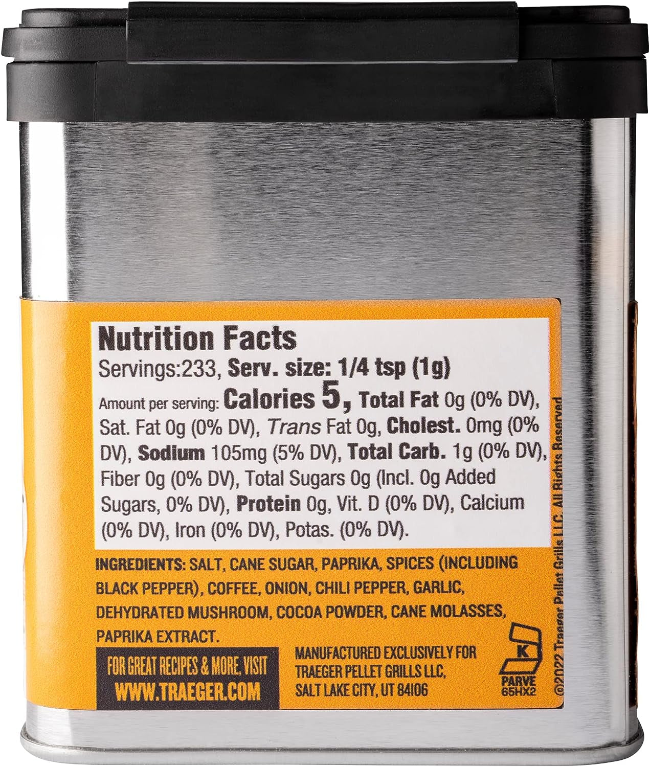 Grills SPC172 Coffee Rub with Coffee and Black Pepper & SPC174 Rub with Garlic & Chili Pepper - Image 3