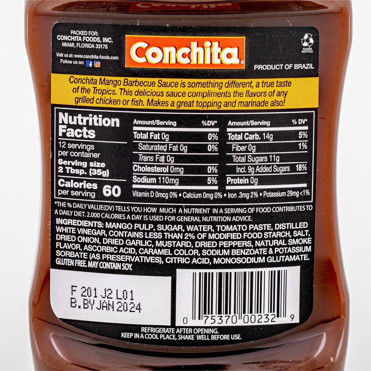 Conchita Mango BBQ Sauce. 14 Oz - Cookout Essentials - Perfect for Grilling. Marinating. and Dipping - Image 6