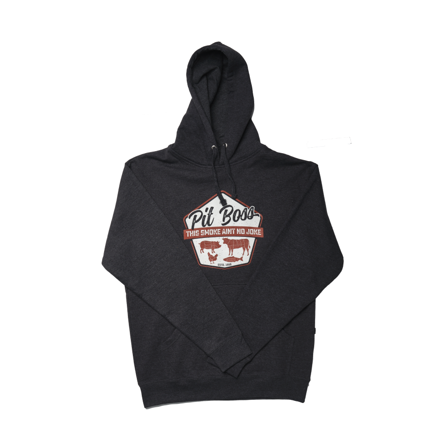 Masters of Smoke Hoody - Charcoal Heather - Image 2