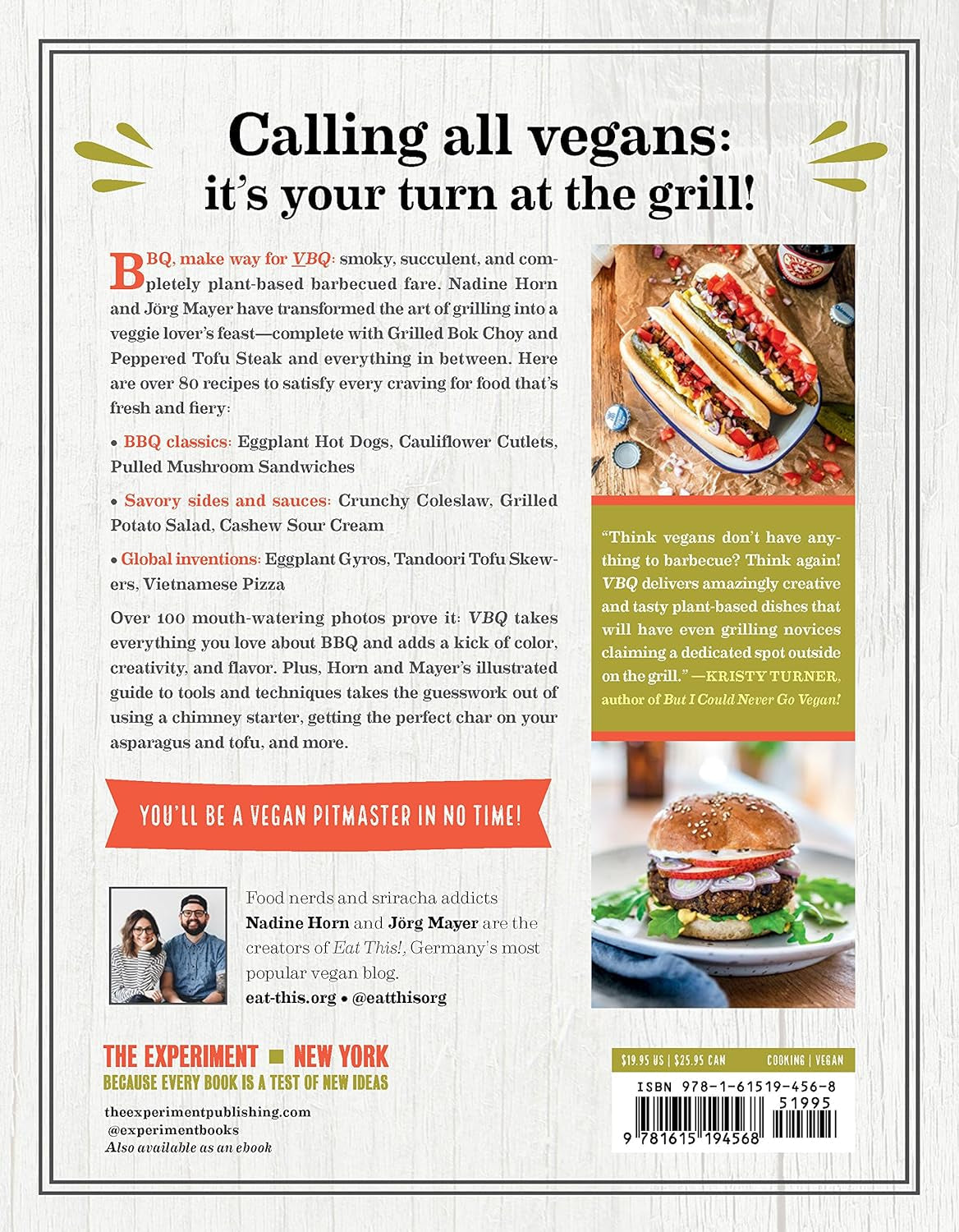 Vbq―The Ultimate Vegan Barbecue Cookbook: over 80 Recipes―Seared. Skewered. Smoking Hot! - Image 2