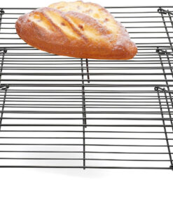 SCDGRW 3-Tier Stackable Cooling Racks. Stainless Steel Wire Rack Baking Rack Oven Rack Cookie Rack Oven Safe. Rust-Resistant Non-Stick Cooling Grilling for Baking. Cooking. Roasting 15X 10