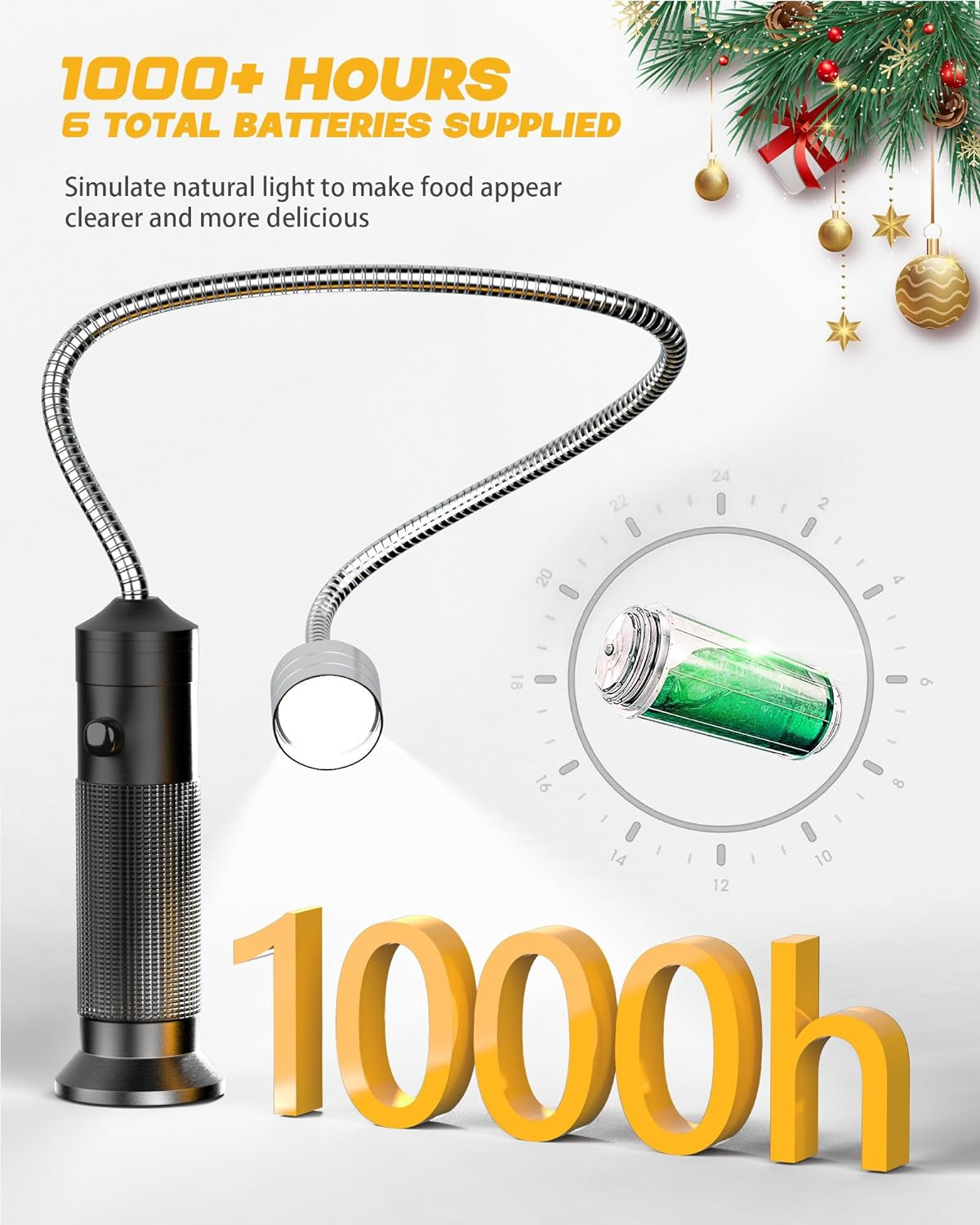 Grilling Gifts for Men. 2 Pack Magnetic Grill Lights for Outdoor Grill. Cooking Gifts. Bbq Gifts for Men. Grill Accessories. Mens Gifts for Christmas. Smoker Accessories Gifts for Men. Gadgets for Men - Image 3