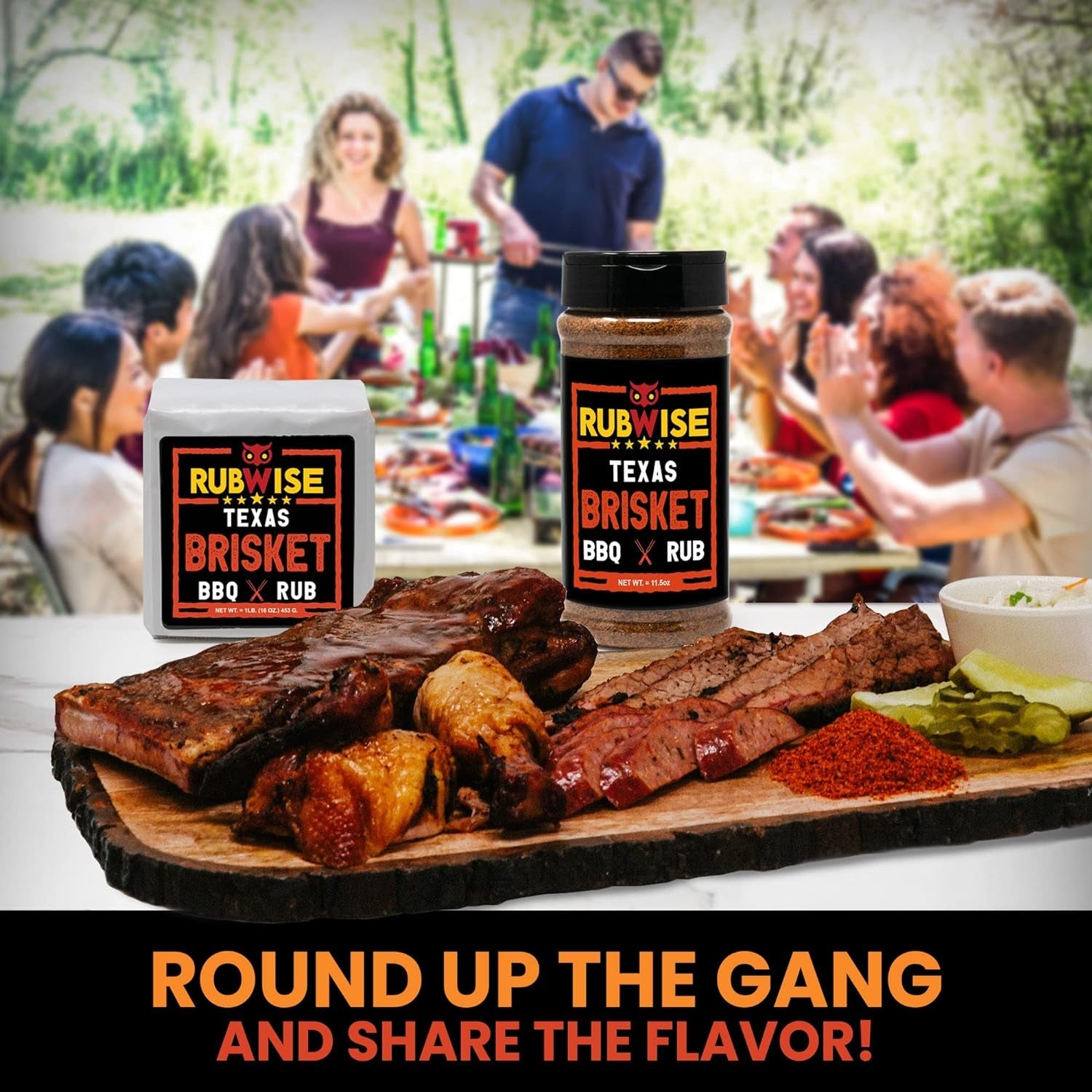 Texas Style Brisket Rub by Rubwise | Brisket BBQ Rub & Spices for Smoking and Grilling | Beef Seasoning Dry Rub | Smokey Savory Barbecue & Grill Blend | Great on Brisket. Steaks. Ribs & Burgers (1Lb) - Image 6