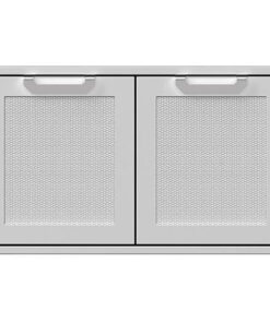Hestan: 36 Double Storage Doors w/ Propane or Trash Storage