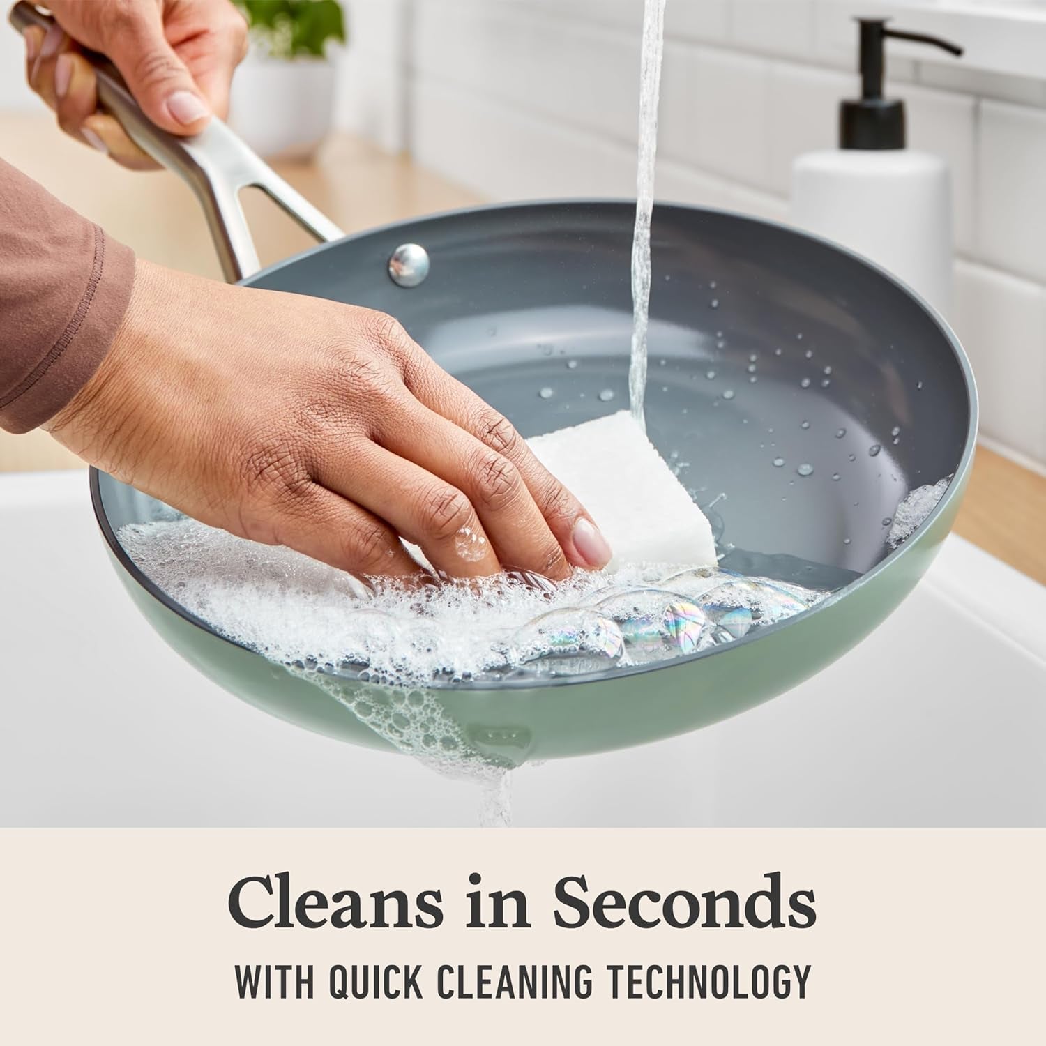 Calphalon® Ceramic Nonstick 12-Pc. Cookware Set - Image 2