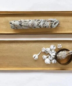 Decorative Embossed Gold Trays