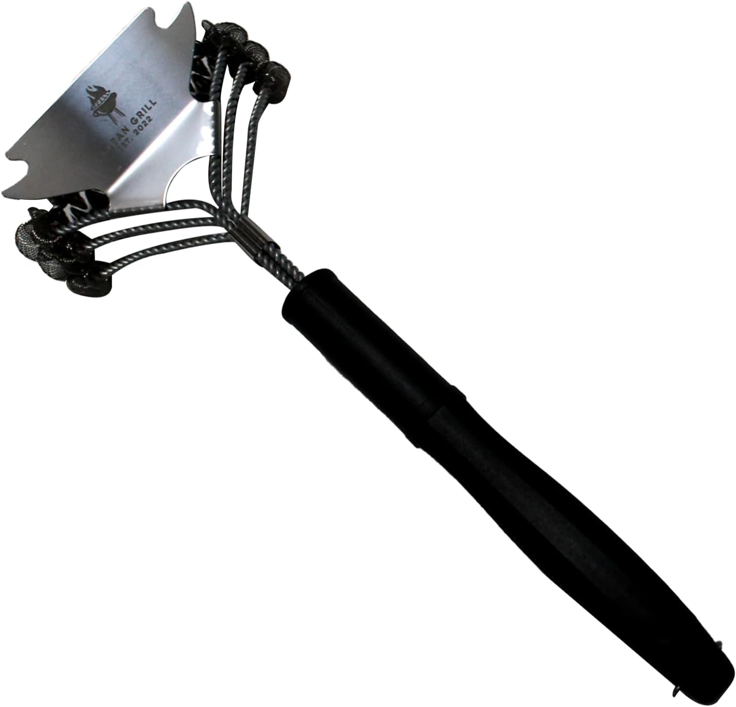 Clean Grill Superior BBQ Grill Brush - Efficient. Safe Wire Bristle Barbecue Cleaning Tool - Extra Strong Cleaner. for Grill Lovers. Ideal for Cleaning Any BBQ Grill - Image 2