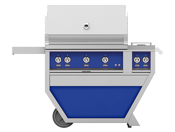 Hestan: 42 Deluxe Cart Grill with Side Burner - Image 63