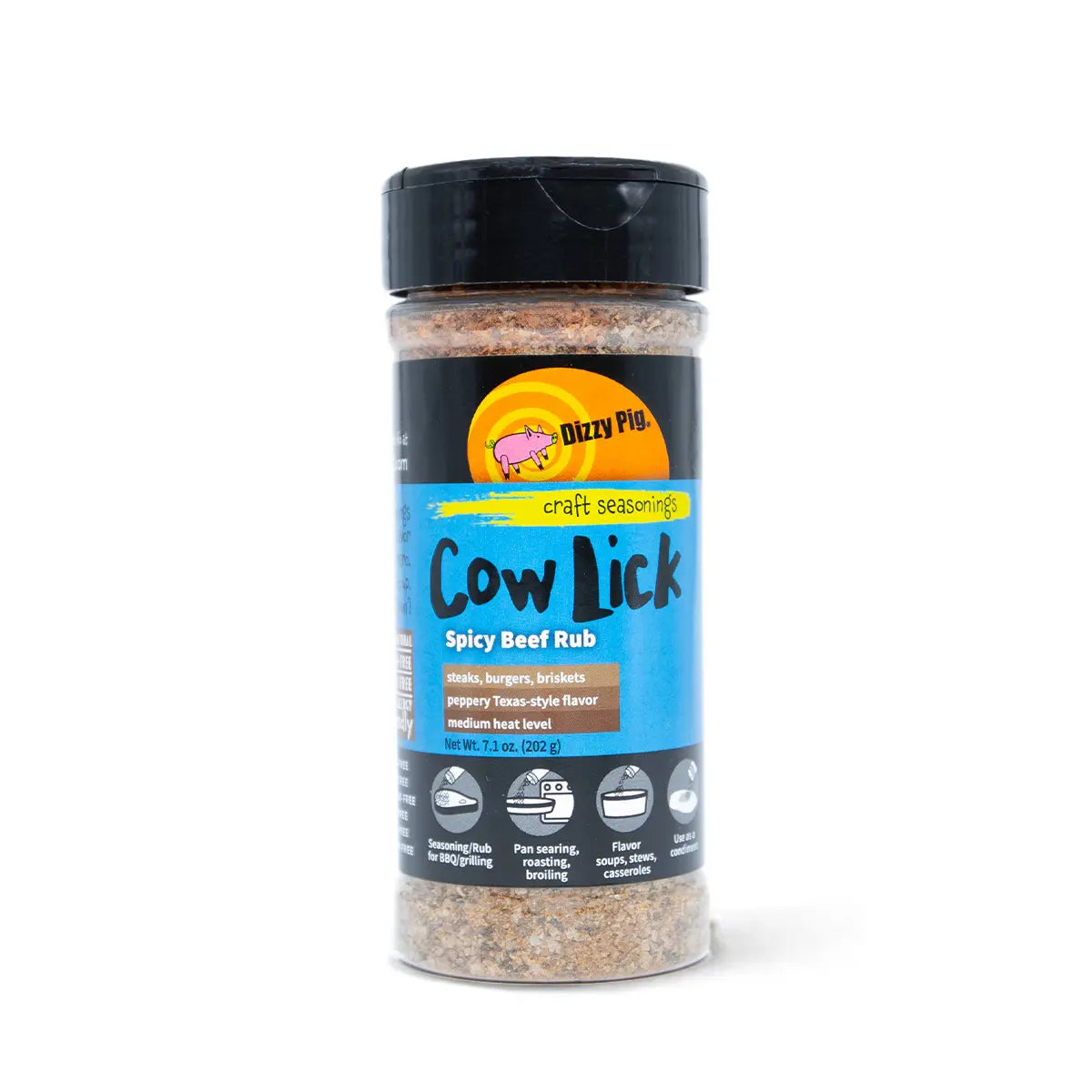 Dizzy Pig BBQ Cow Lick Spicy Beef BBQ Rub